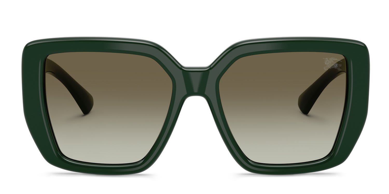 Burberry BE4471 Green glasses - Green - Frontal View