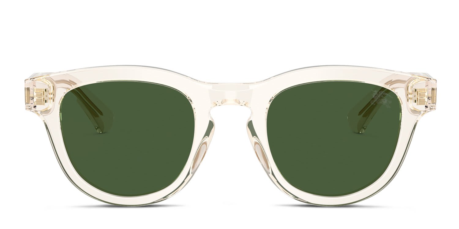 Burberry BE4477 Yellow, Green glasses - Yellow / Green - Frontal View