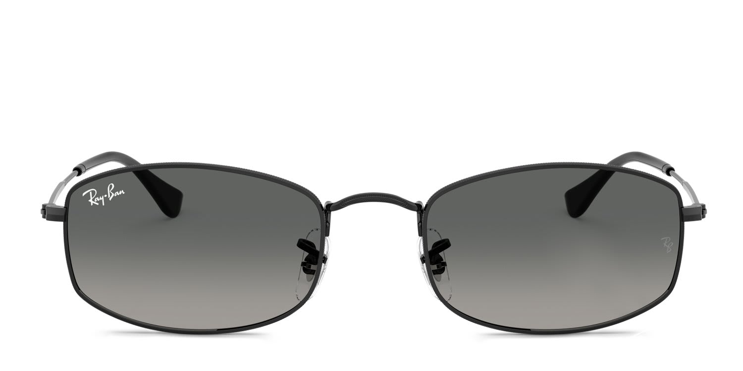 Ray-Ban RB3832 Black, Gray glasses - Black / Gray - Frontal View