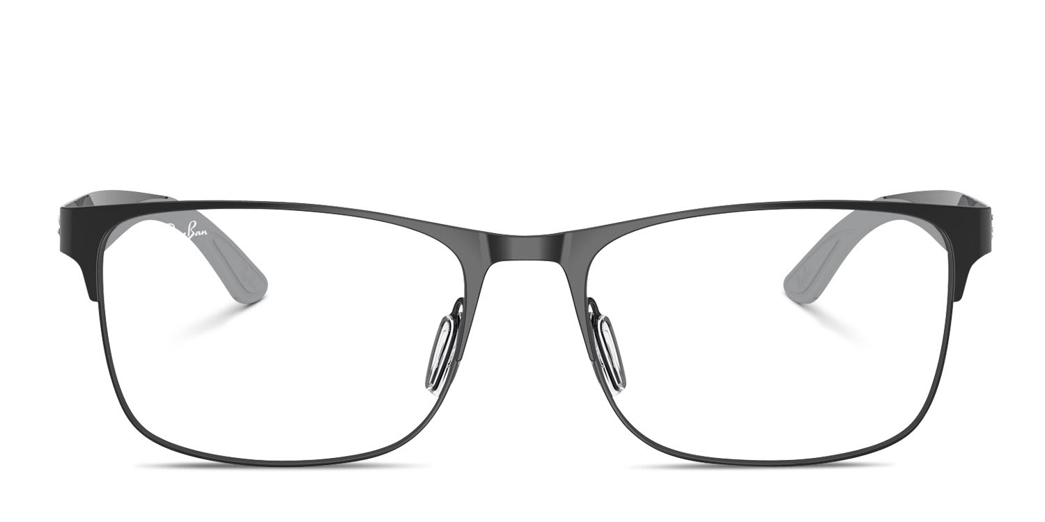Ray-Ban RX7550 Black glasses - Black - Frontal View
