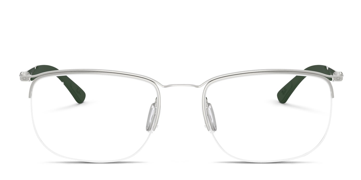 Ray-Ban RX7552 Silver glasses - Silver - Frontal View