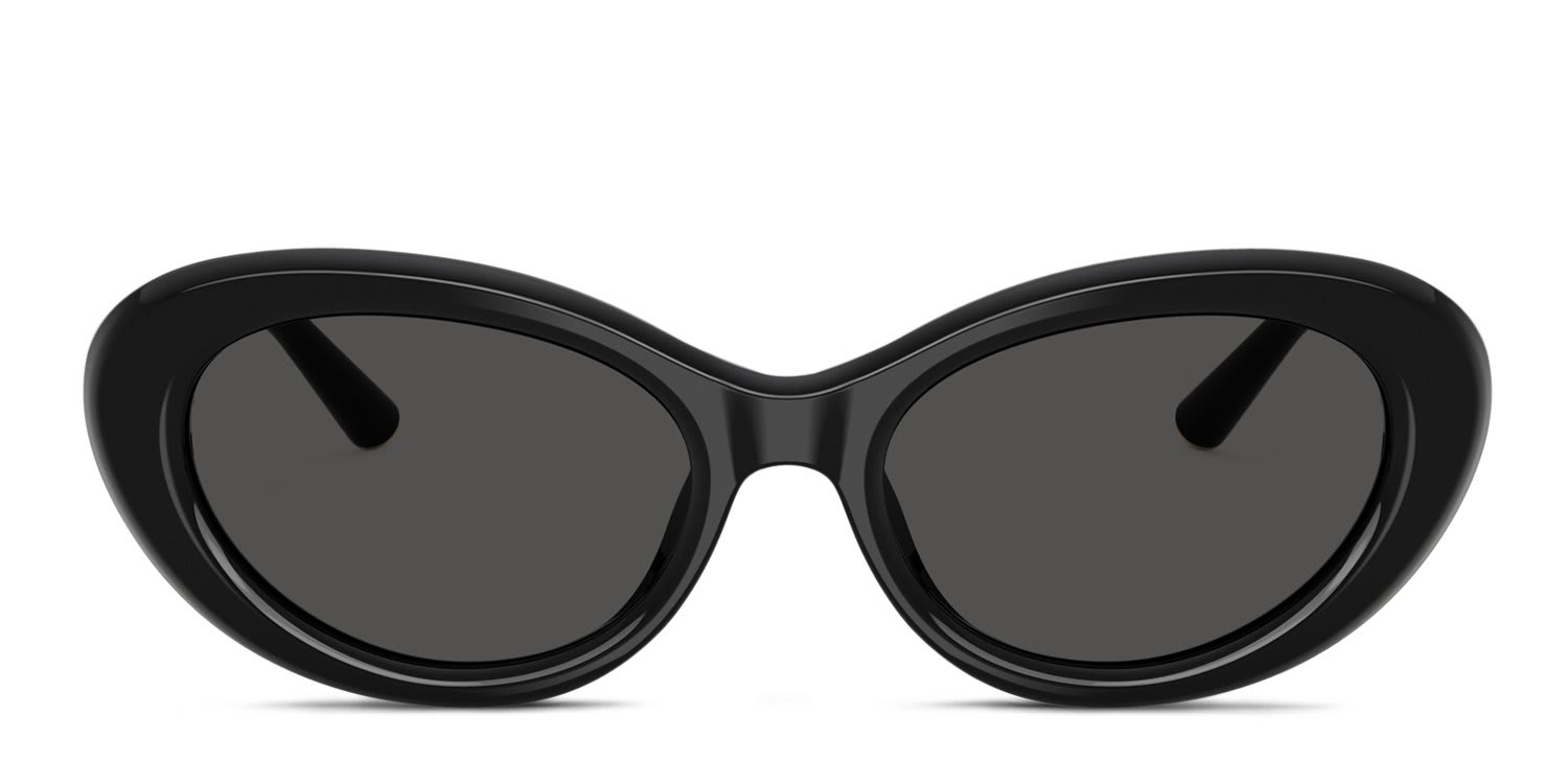 Dolce & Gabbana DG4519 Black, Gray glasses - Black / Gray - Frontal View