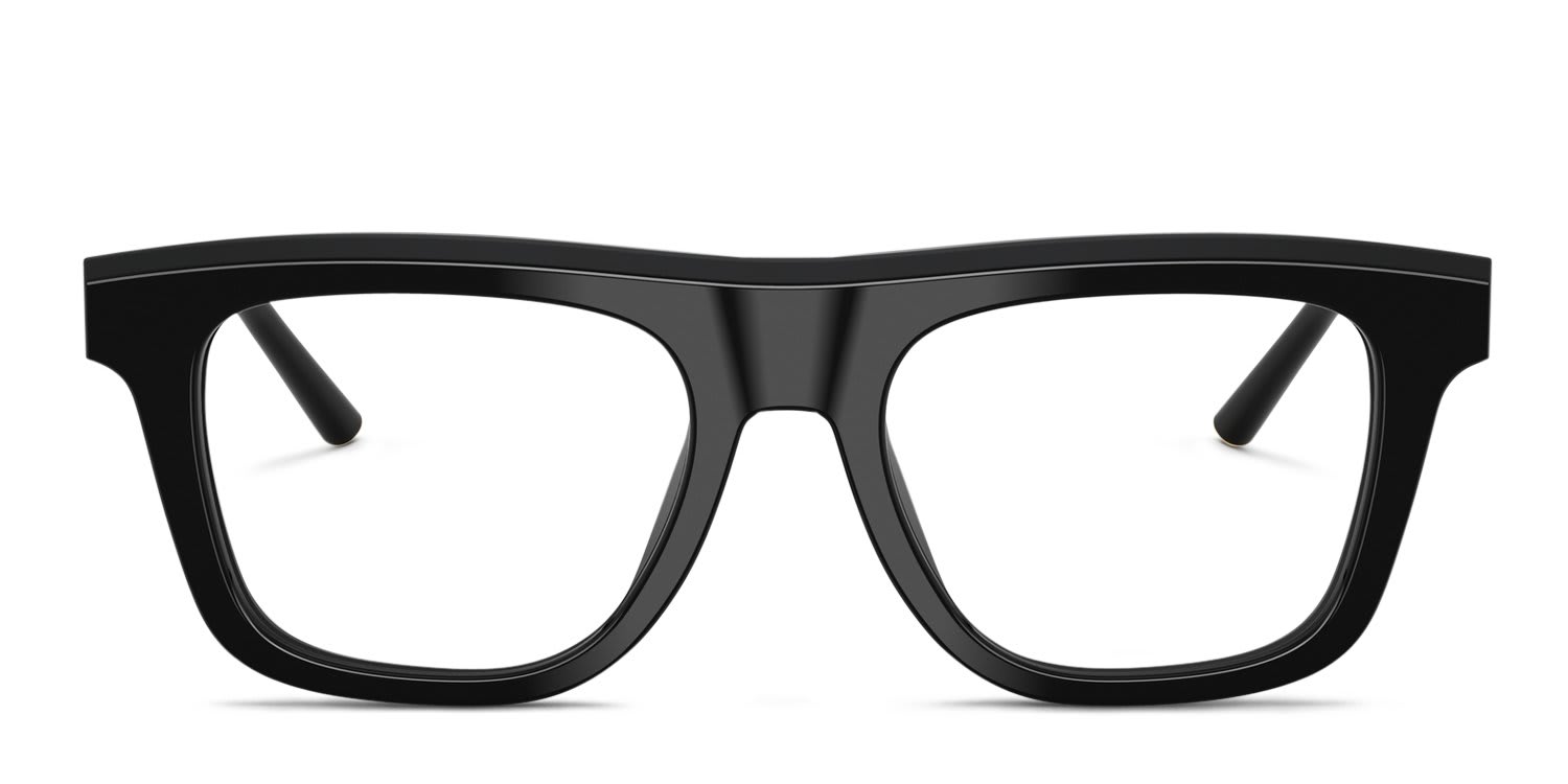 Dolce & Gabbana DG3434 Black glasses - Black - Frontal View