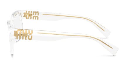 Miu Miu MU02YV Clear glasses - Clear - Side View