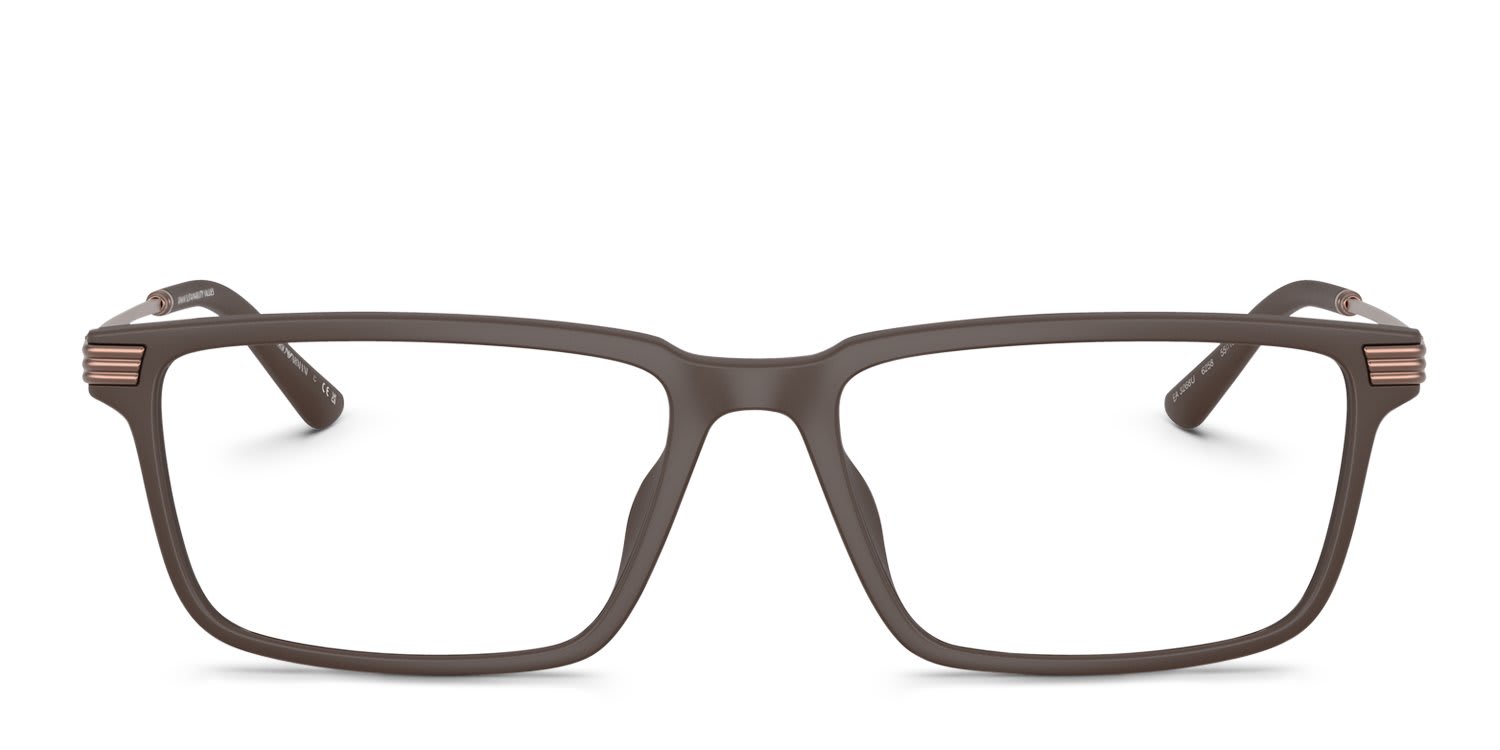 Emporio Armani EA3268U Brown glasses - Brown - Frontal View
