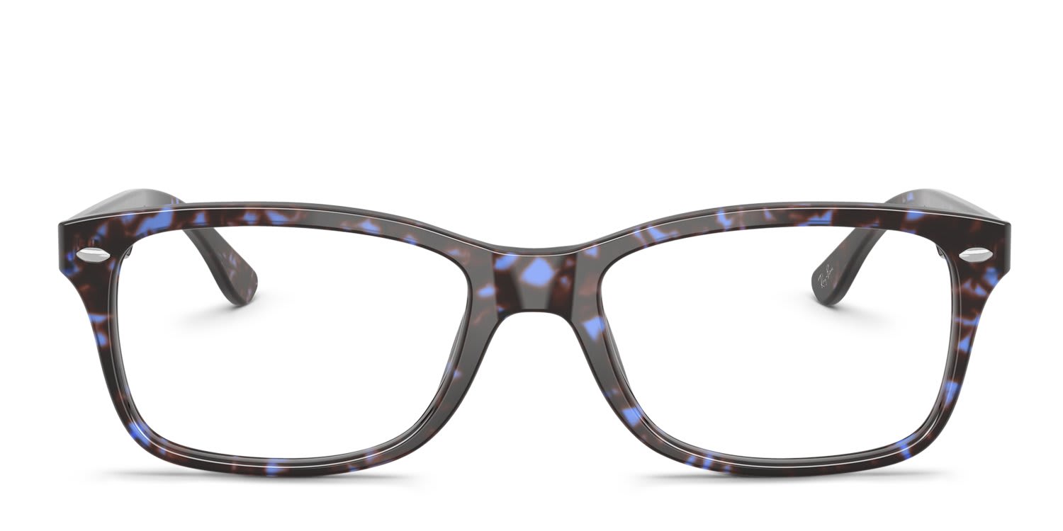 Ray-Ban RX5228 Tortoise, Blue glasses - Tortoise / Blue - Frontal View