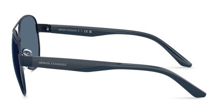 Armani Exchange AX2034S Blue glasses - Blue - Side View