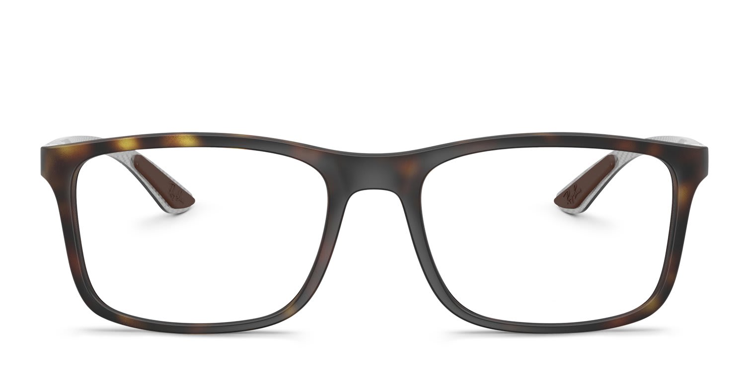 Ray-Ban RX8908 Tortoise glasses - Tortoise - Frontal View