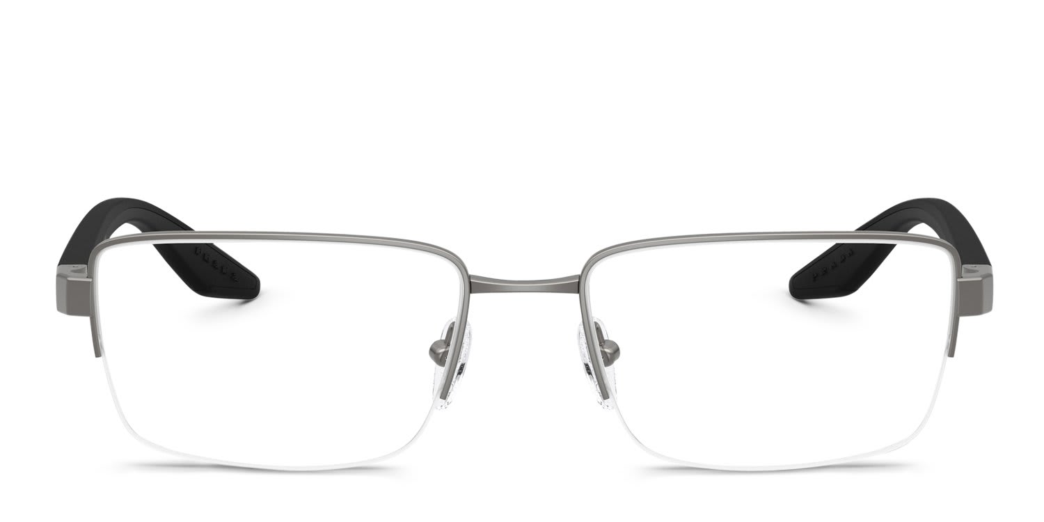 Prada Linea Rossa PS51SV Gunmetal glasses - Gunmetal - Frontal View