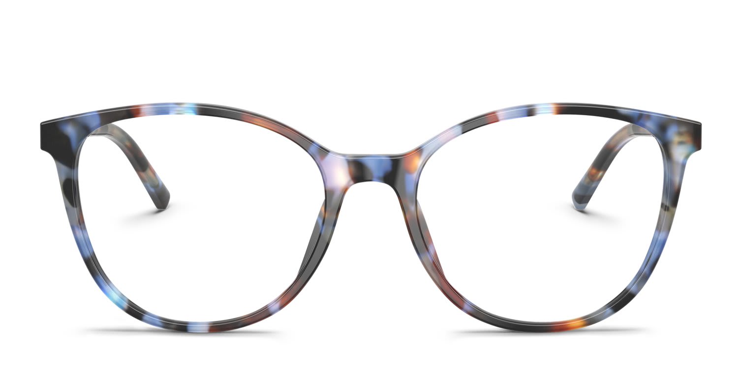 Dolce & Gabbana DG3425 Tortoise, Blue glasses - Tortoise / Blue - Frontal View