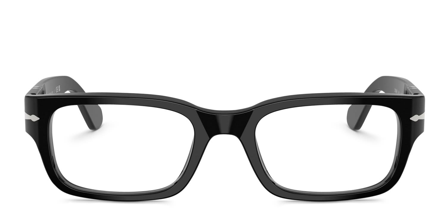 Persol PO3399V Black glasses - Black - Frontal View