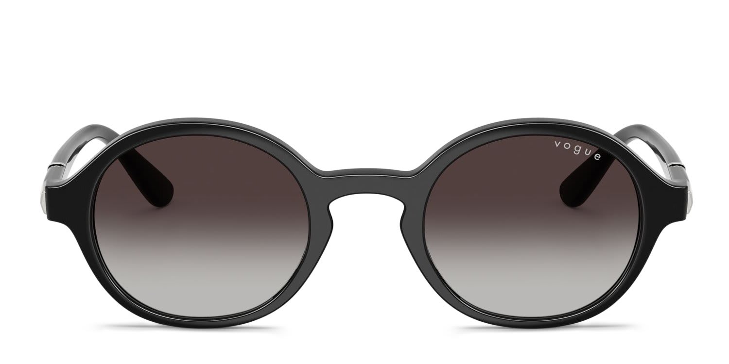 Vogue VO5692S Black, Gray glasses - Black / Gray - Frontal View