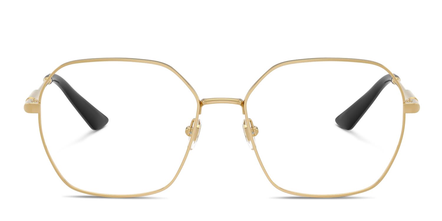 Versace VE1316 Gold glasses - Gold - Frontal View
