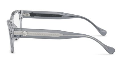 Versace VE3390U Clear, Gray glasses - Clear / Gray - Side View