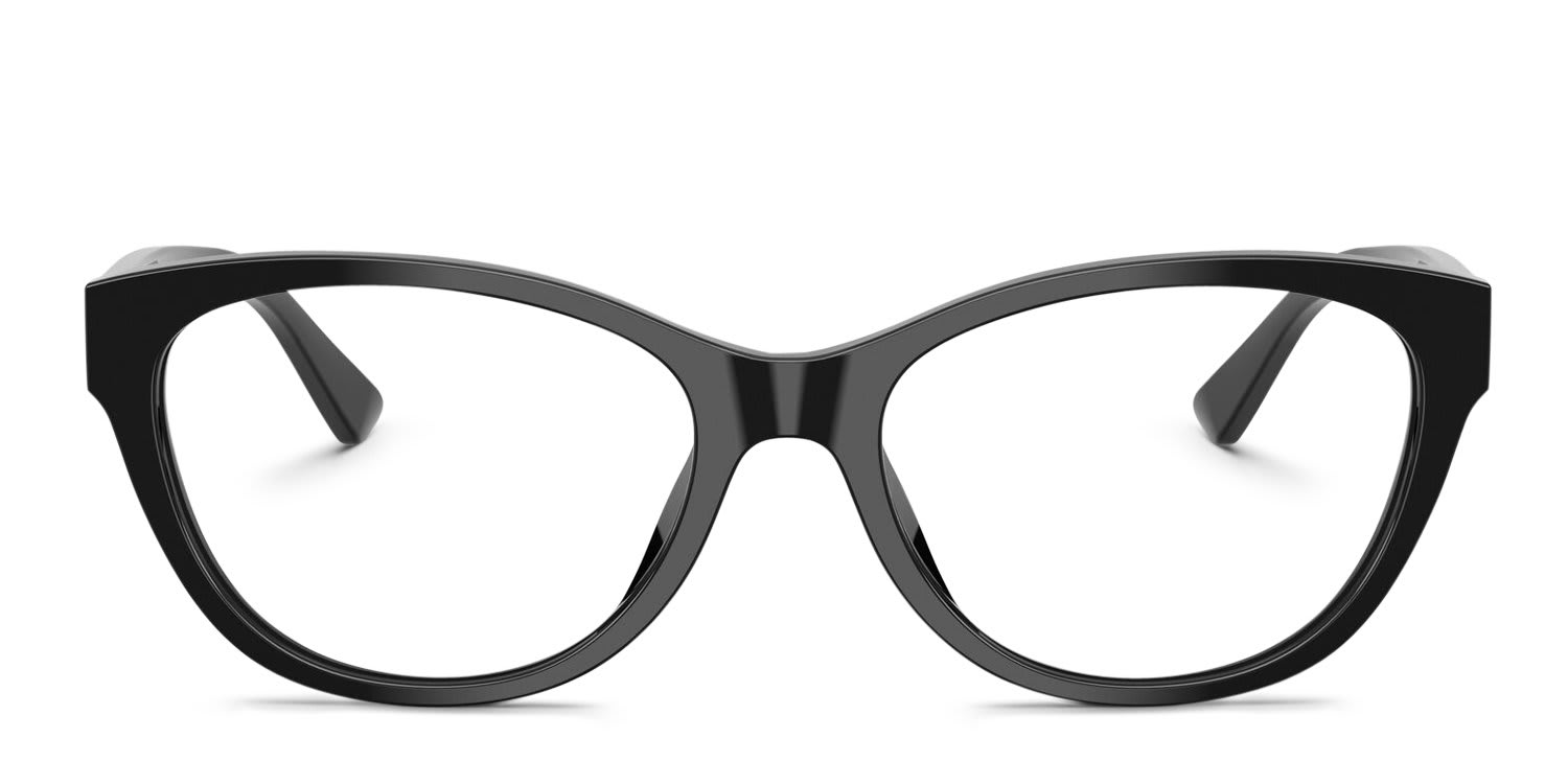 Ralph Lauren RL6262U Black glasses - Black - Frontal View