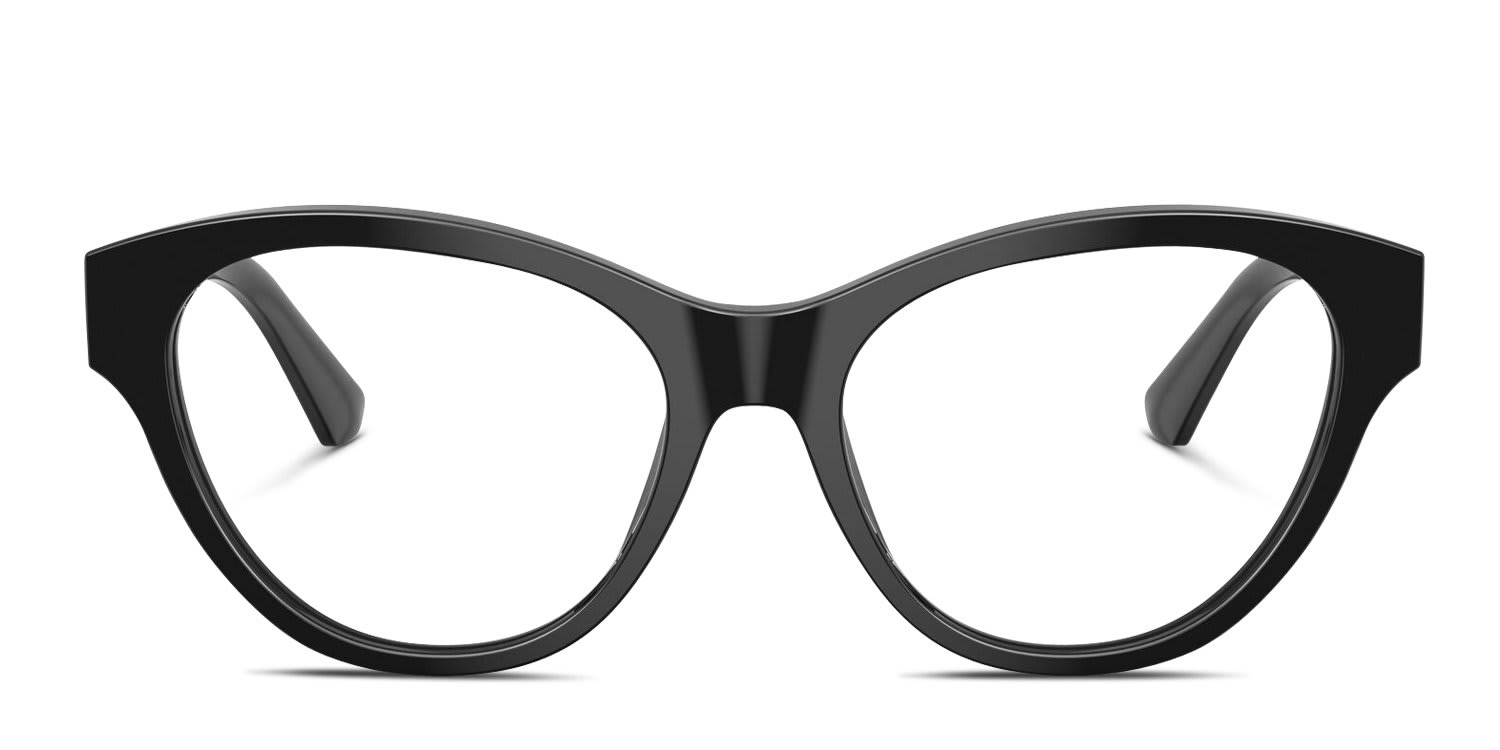 Burberry BE2458 Black glasses - Black - Frontal View