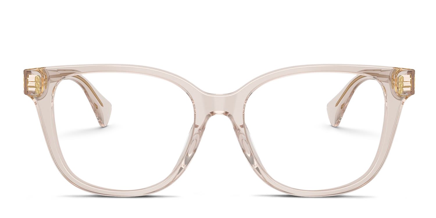 Ralph Lauren RA7196U Clear, Beige glasses - Clear / Beige - Frontal View