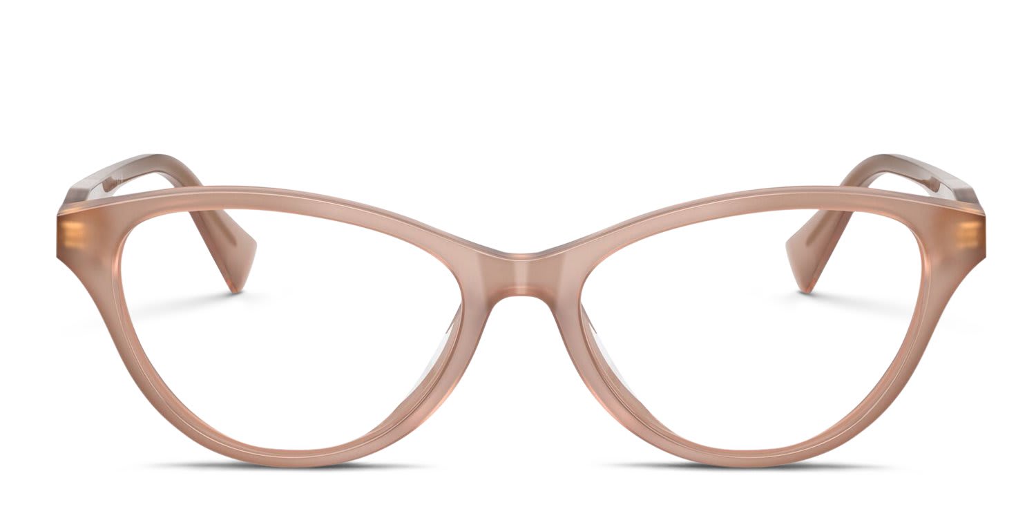 Ralph Lauren RA7197U Clear, Beige glasses - Clear / Beige - Frontal View