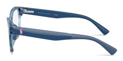 Polo Ralph Lauren PP8553U Kids Blue glasses - Blue - Side View