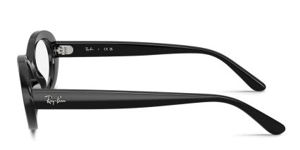 Ray-Ban RX2223V Black glasses - Black - Side View