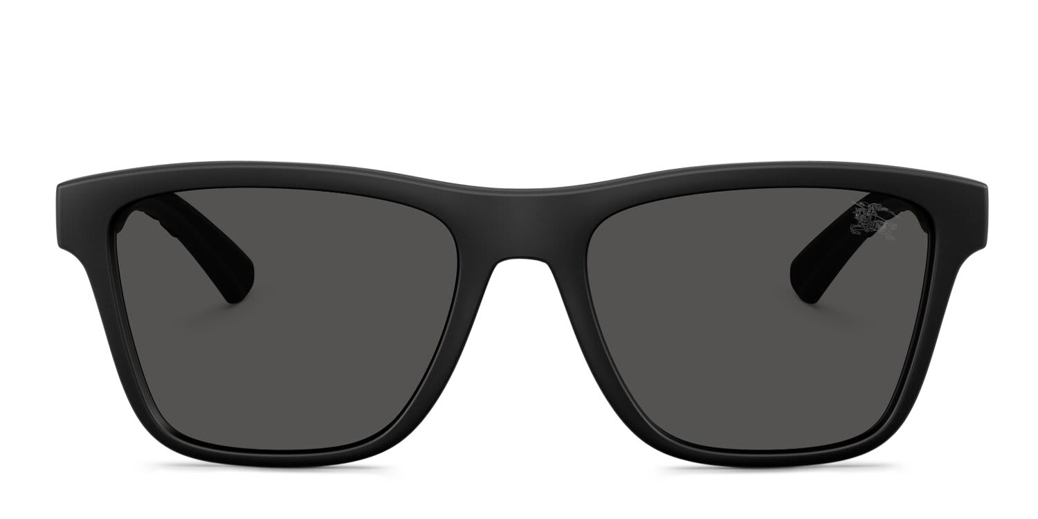 Burberry BE4482U Black, Gray glasses - Black / Gray - Frontal View