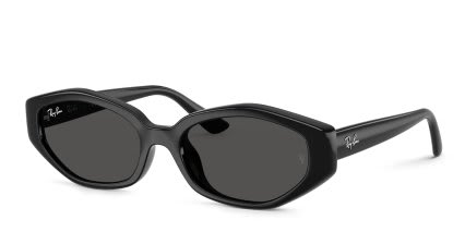 Ray-Ban RB4473D Black, Gray glasses - Black / Gray - Angle View