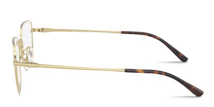 Ray-Ban RX8784D Gold glasses - Gold - Side View