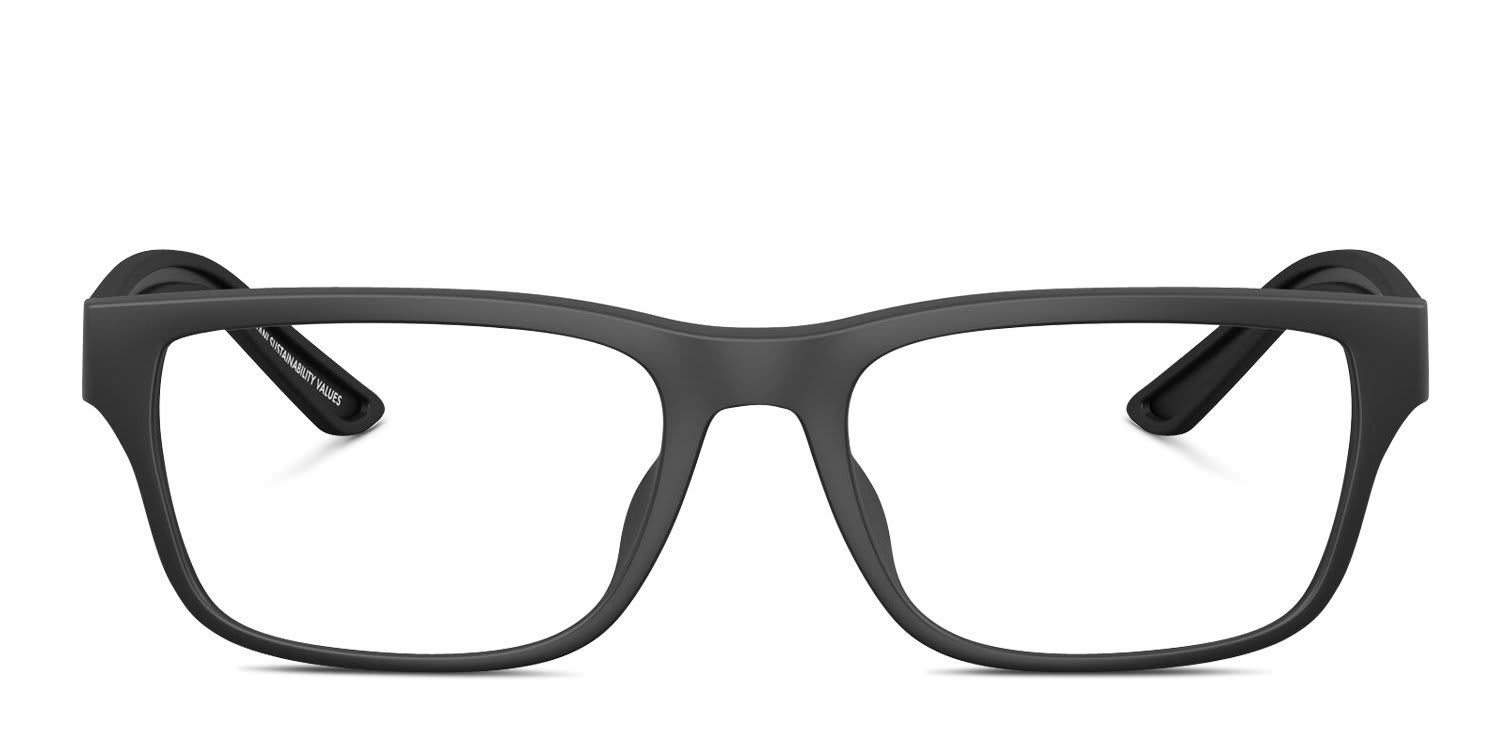 Emporio Armani EA3276U Black glasses - Black - Frontal View