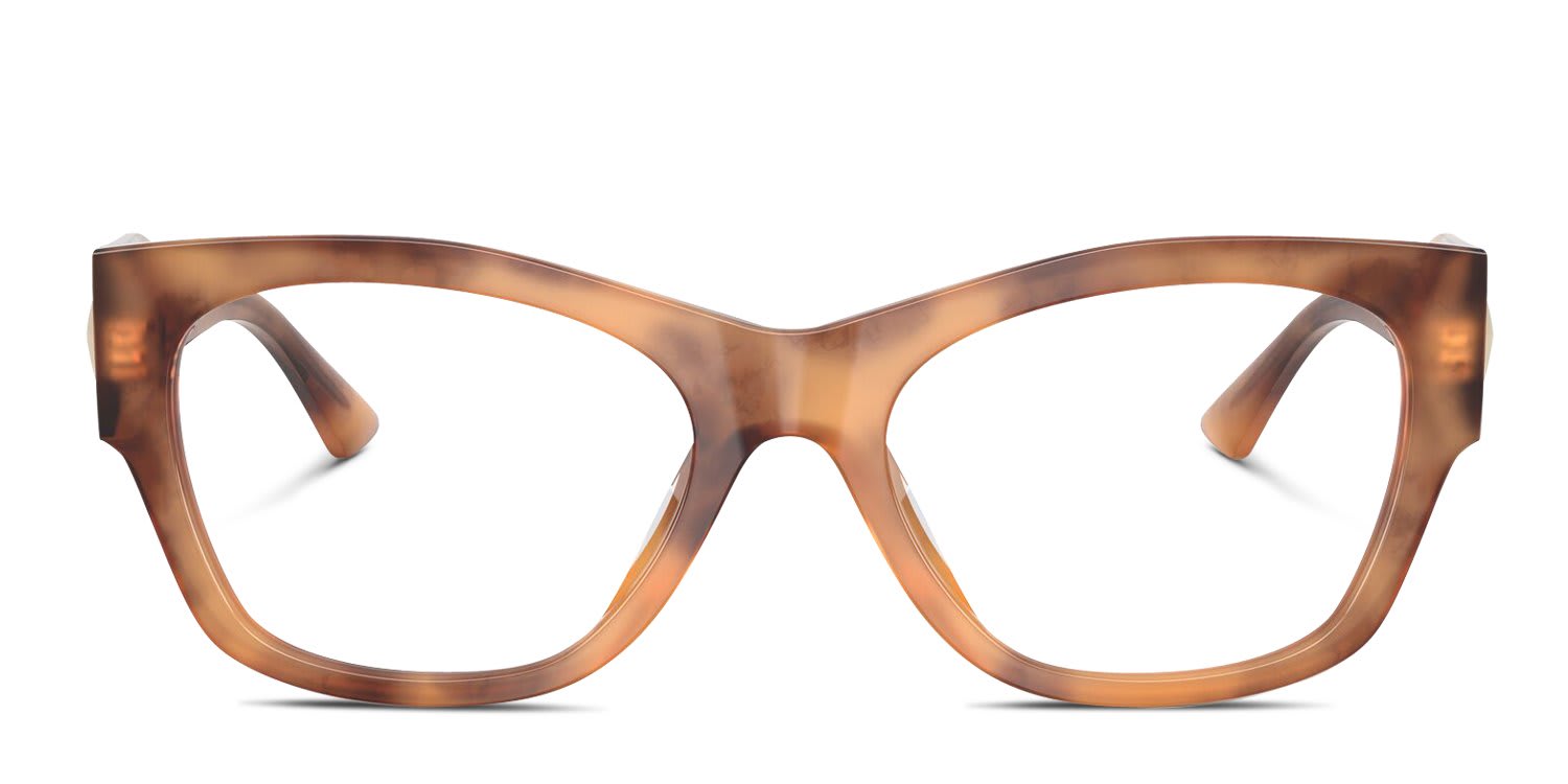 Jimmy Choo JC3063U Beige, Tortoise glasses - Beige / Tortoise - Frontal View