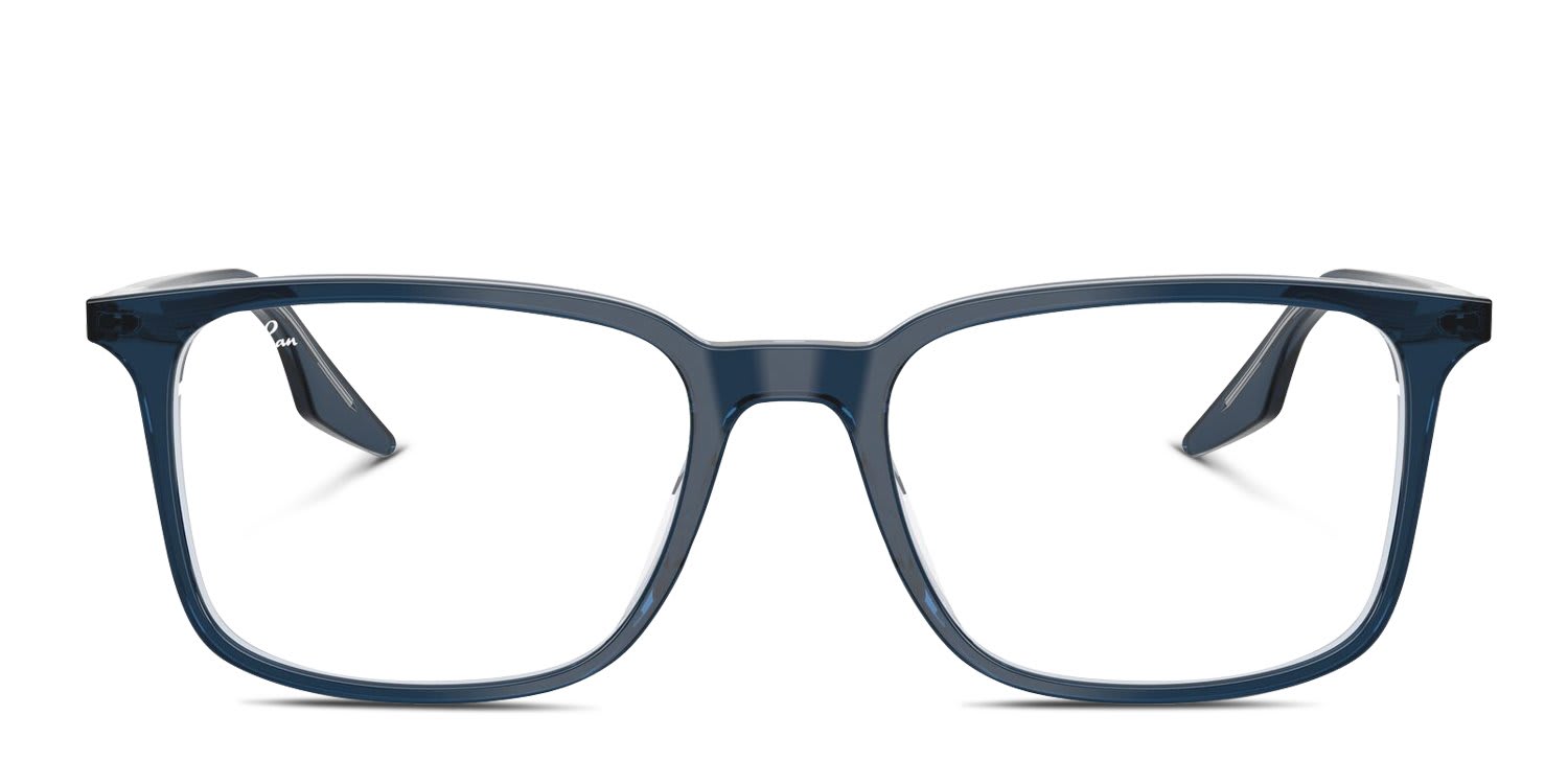Ray-Ban RX5421 Blue, Clear glasses - Blue / Clear - Frontal View