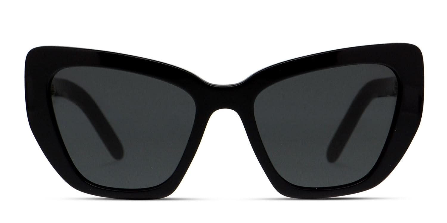 The Prada PR 08VS is an angular cat-eye frame with bold features ...