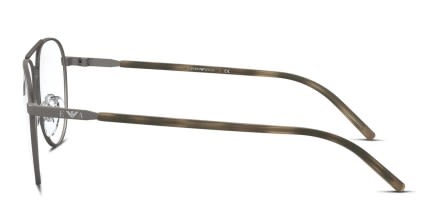 Emporio Armani EA1101 Gunmetal glasses - Gunmetal - Side View