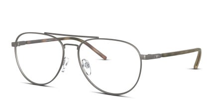 Emporio Armani EA1101 Gunmetal glasses - Gunmetal - Angle View