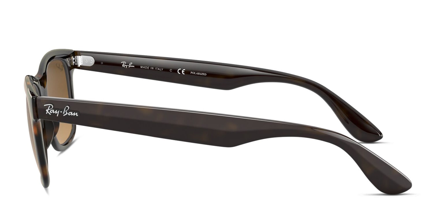 Ray-Ban RB4640 tortoise frame with brown gradient lenses. Lenses ...