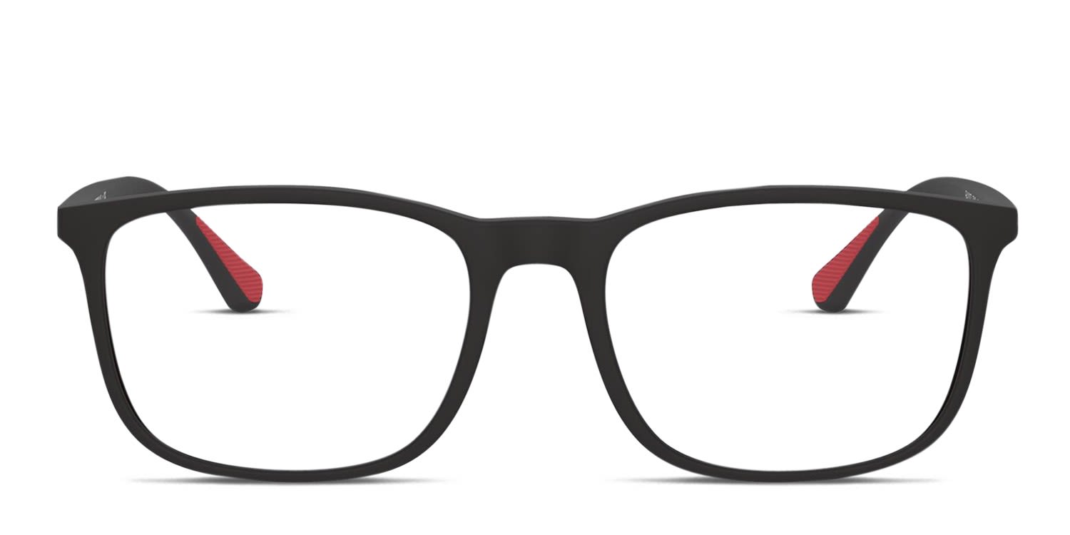 Emporio Armani EA3177 Black glasses - Black - Frontal View