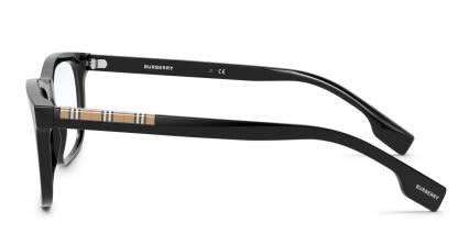 Burberry BE2334F Elm Black glasses - Black - Side View