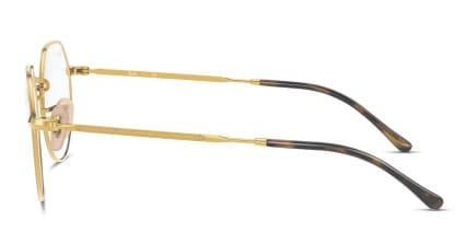 Ray-Ban RX6465 Jack Tortoise, Gold glasses - Tortoise / Gold - Side View