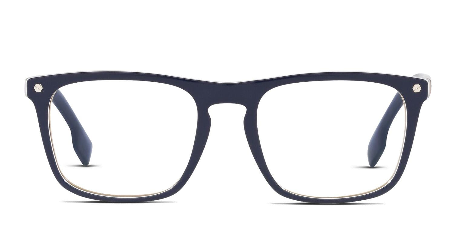 Burberry BE2340 Bolton Blue glasses - Blue - Frontal View