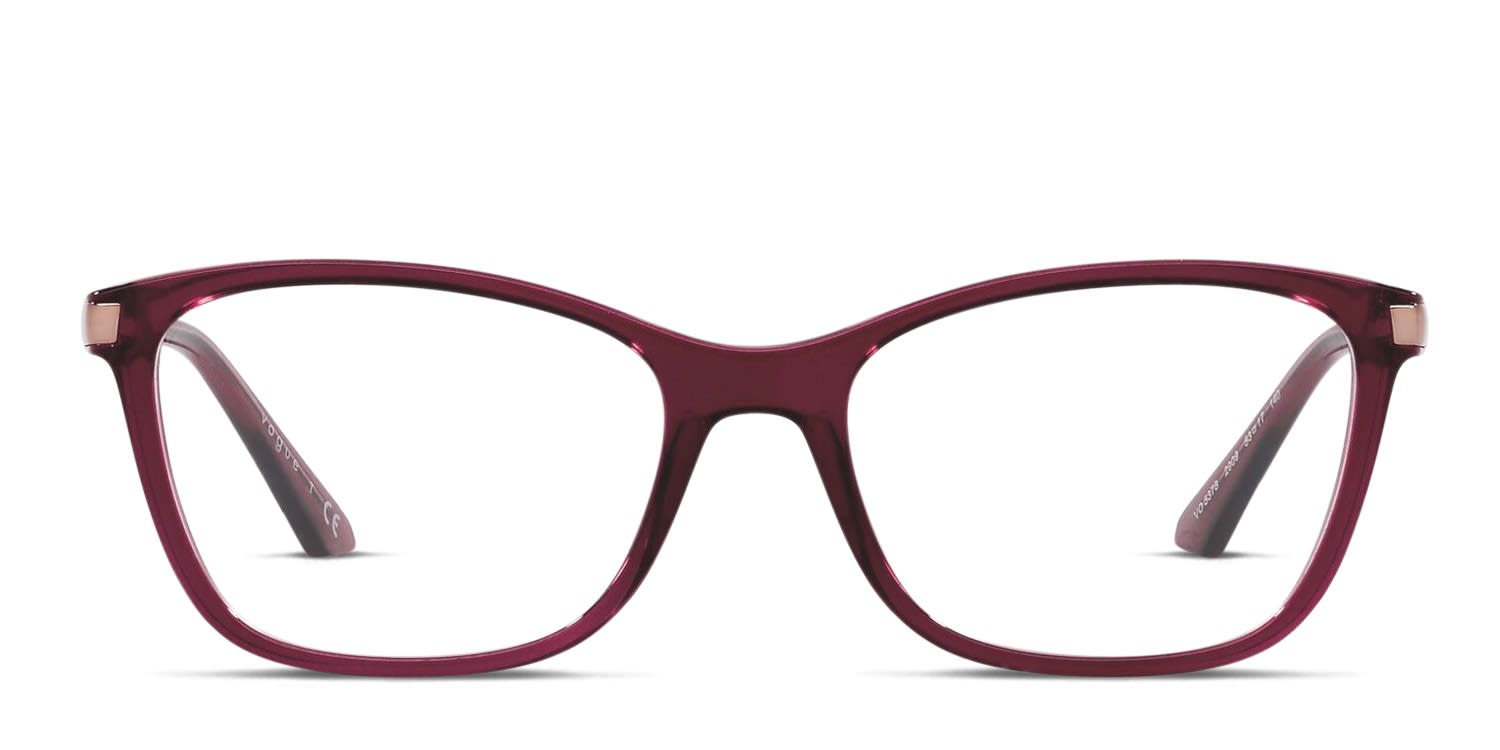 Vogue VO5378 Pink , Purple glasses - Pink / Purple - Frontal View