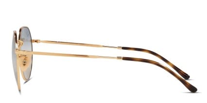 Ray-Ban RB3565 Jack Blue , Gold glasses - Blue / Gold - Side View
