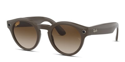 Ray-Ban Stories RW4003 Round Brown
