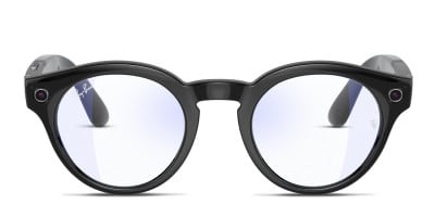Ray-Ban Stories RW4003 Round Black/Clear