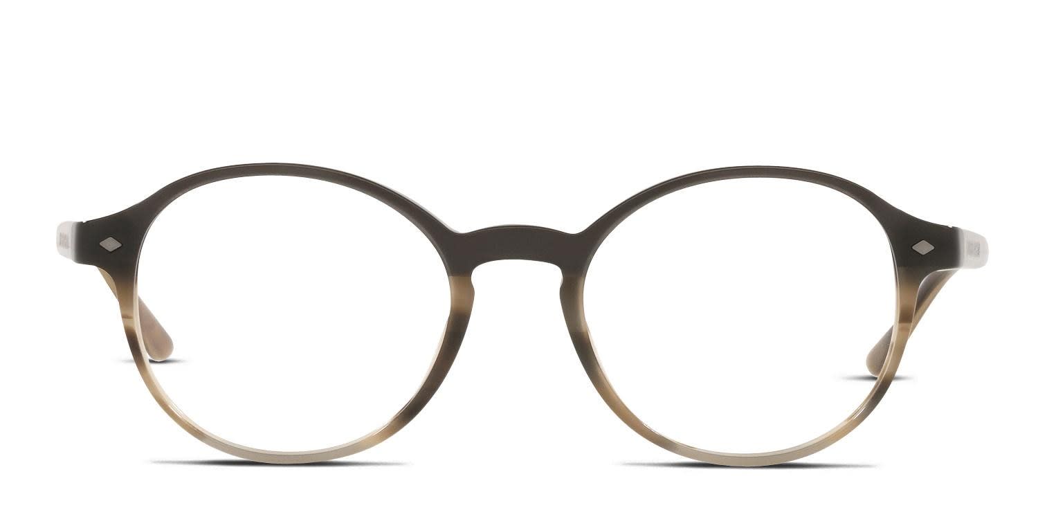 Giorgio Armani AR7004 Brown, Beige glasses - Brown / Beige - Frontal View