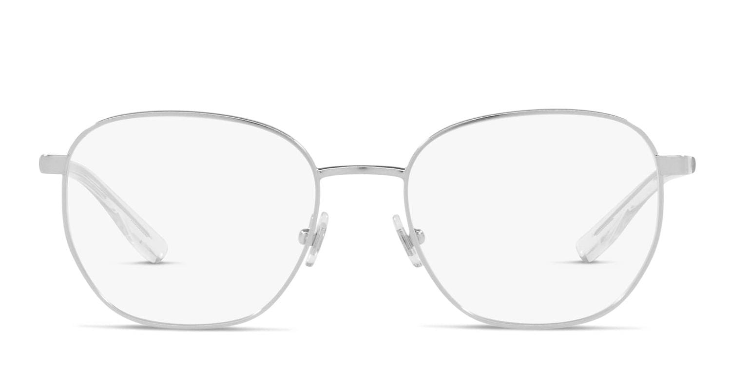 Chaps CP2096 Silver Square, Geometric Full Frame eyeglasses - front