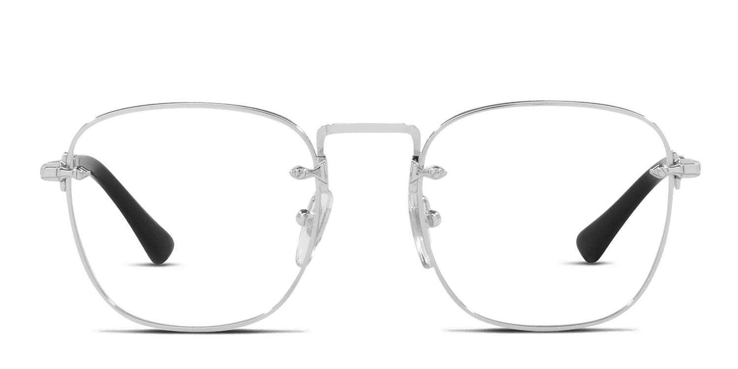 Persol PO2490V Silver Square Full Frame eyeglasses - front