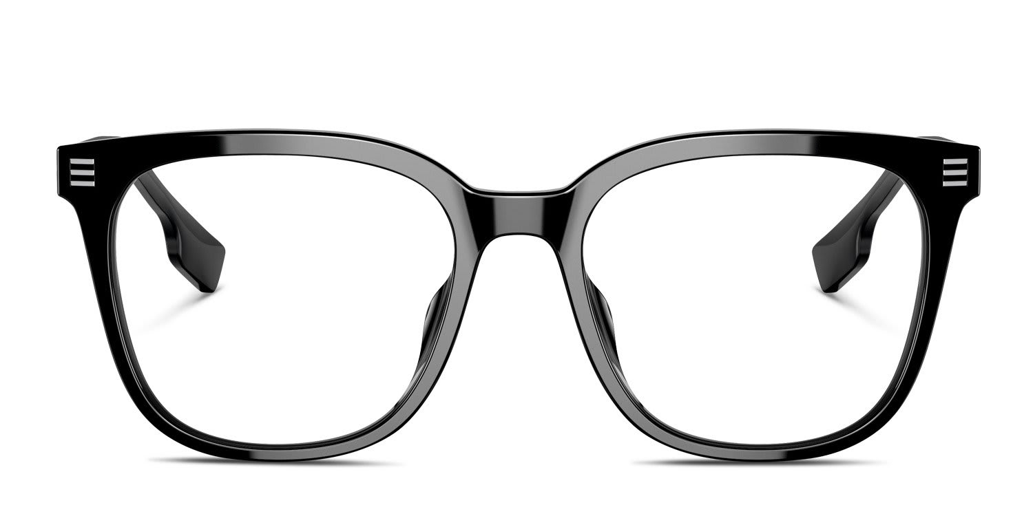Burberry BE2361D Black glasses - Black - Frontal View
