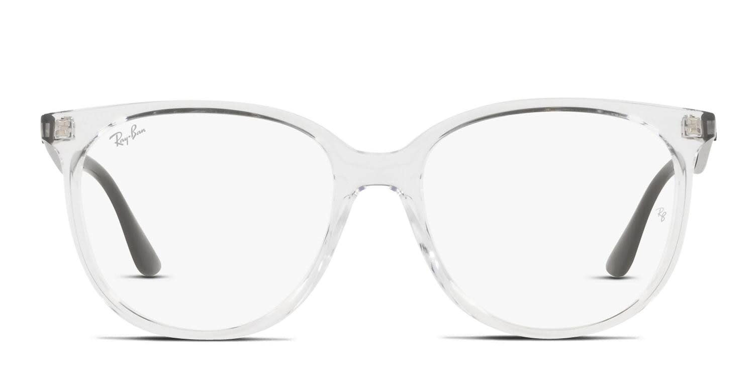 Ray-Ban RX4378V Clear glasses - Clear - Frontal View