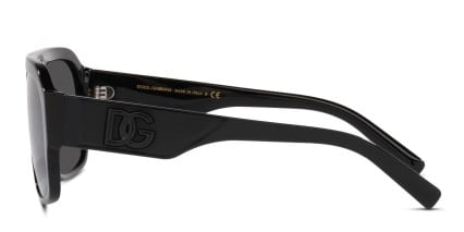 Dolce & Gabbana DG4403 Shiny Black glasses - Shiny Black - Side View