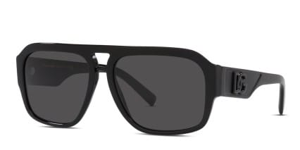 Dolce & Gabbana DG4403 Shiny Black glasses - Shiny Black - Angle View
