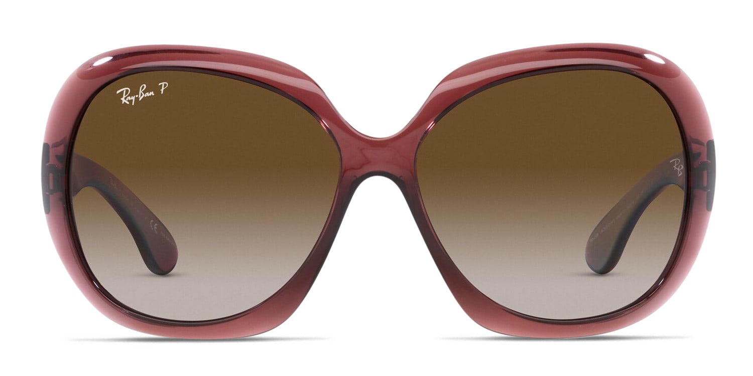 RayBan RB4098 Jackie Ohh II Brown/Clear Sunglasses